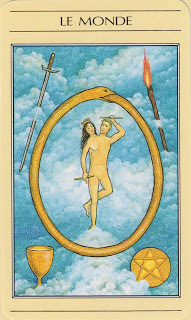 Le Monde dans le tarot